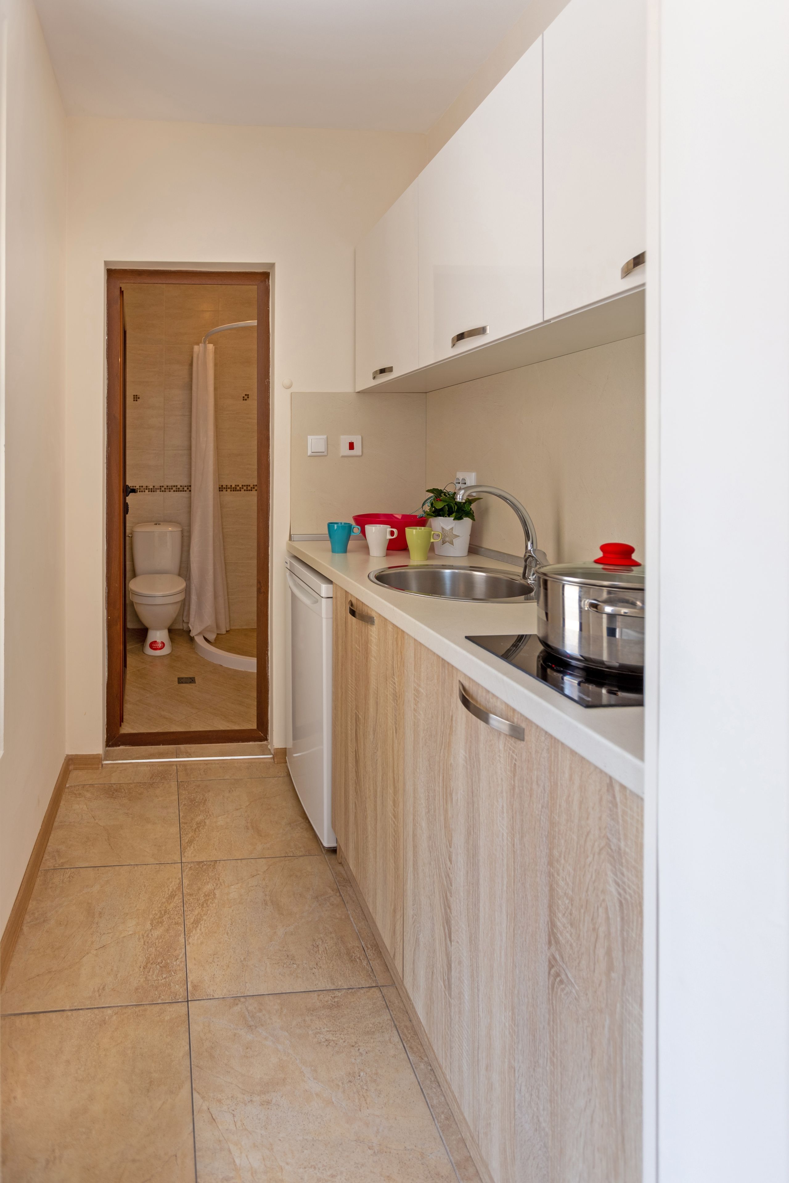 Zweibettzimmer (2 Einzelbetten) — Apartments Flora Burgas (3)