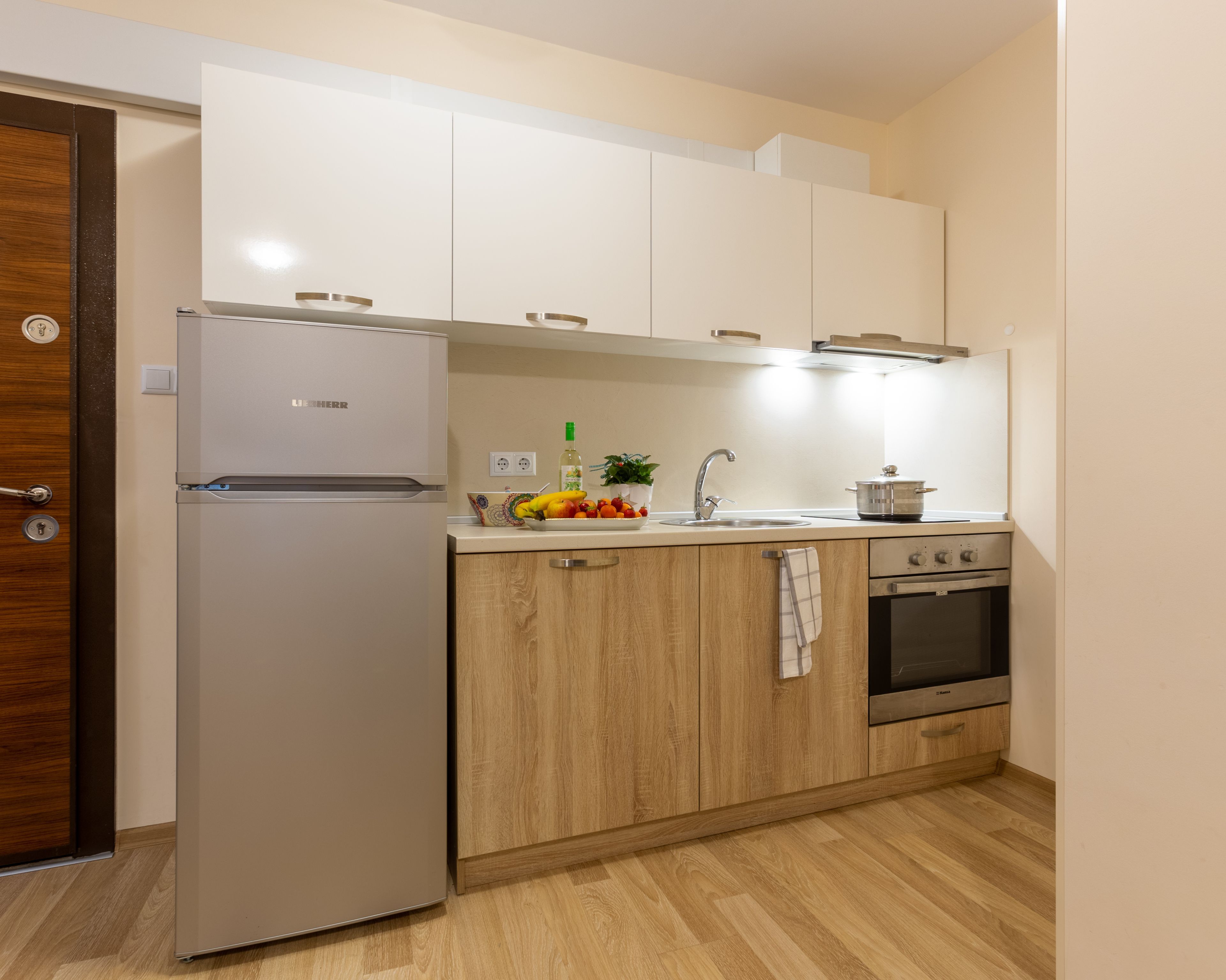 Apartment (Schlafzimmer + Schlafsofa) — Apartments Flora Burgas (3)